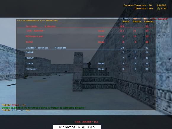 Cfg DEstroy. - Un cfg bun!!! Incercatil si nu o sa va para rau - � CraiovaCS Counter-Strike Cheats