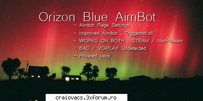 Orizon Blue AimBot Private [Improved Aimbot & Triggerbot] - mimi - � CraiovaCS Counter-Strike Cheats